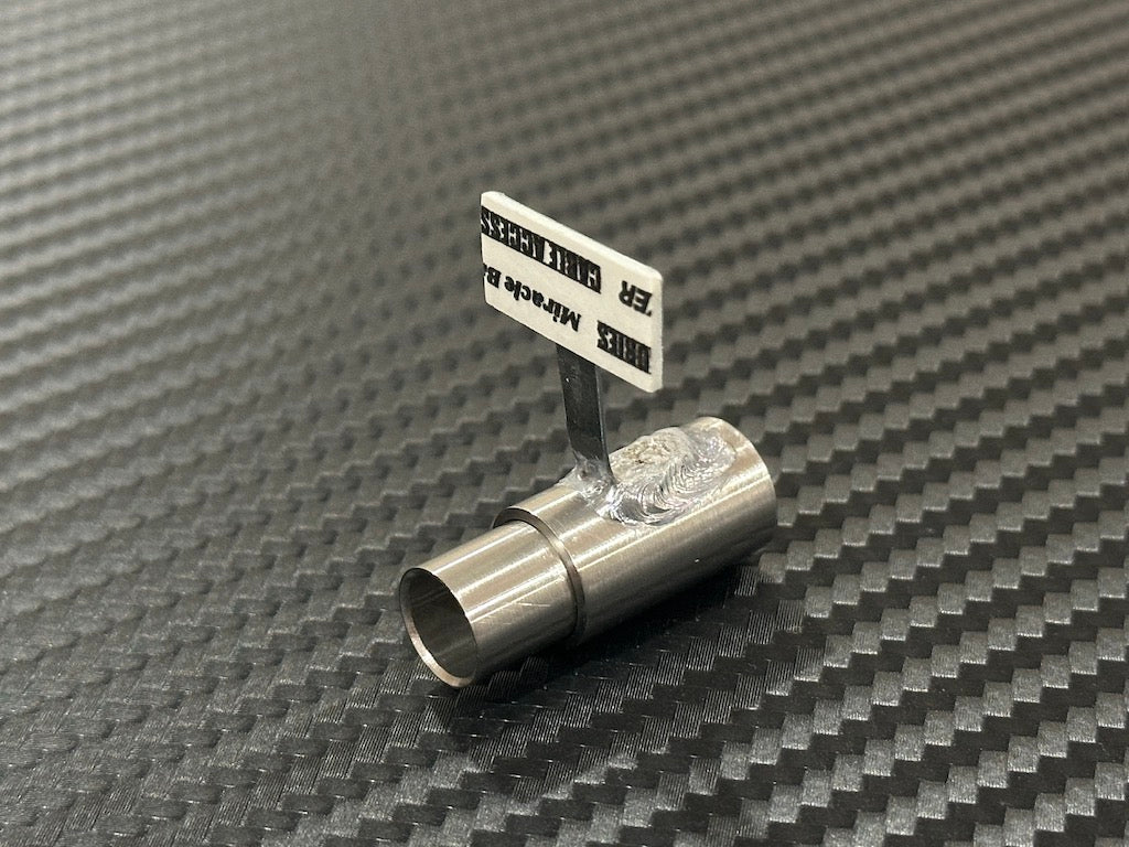 Standard Stainless Muffler / Single / 10mm Cannonball Tip / 15mm Length