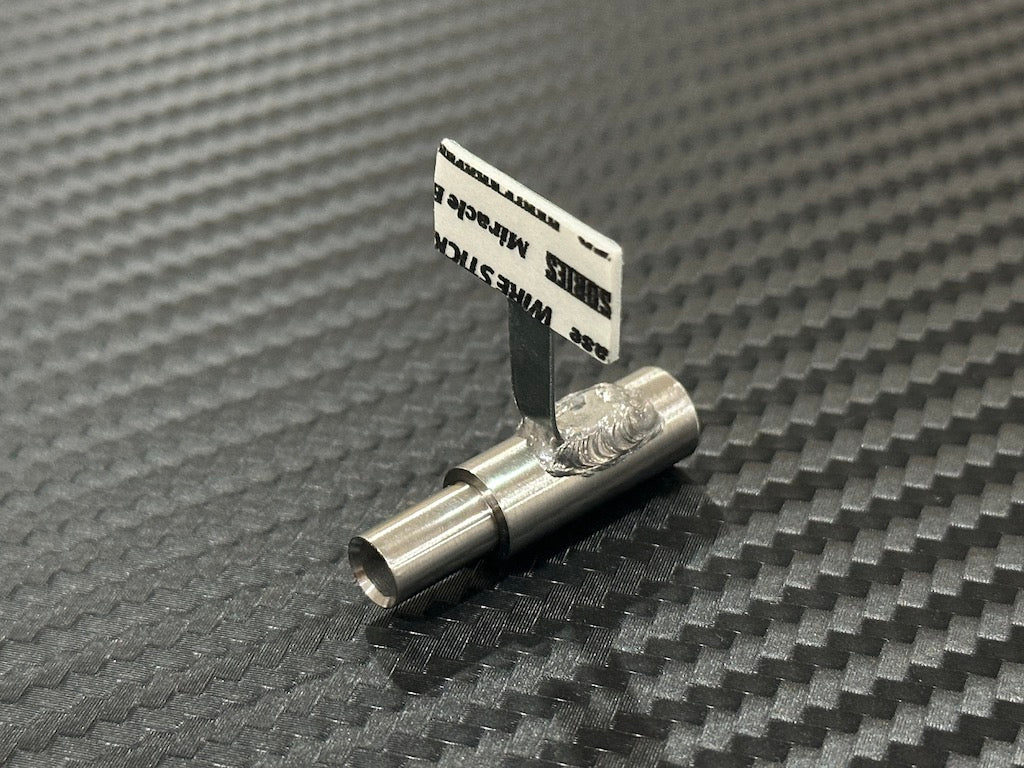 Standard Stainless Muffler / Single / 6mm Cannonball Tip / 15mm Length