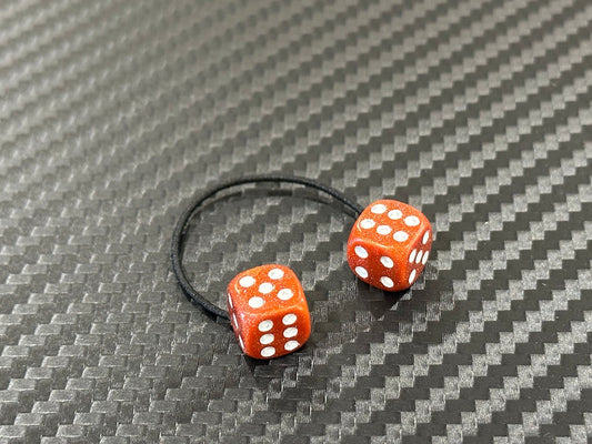 FUZZY DICE / Metalic Orange