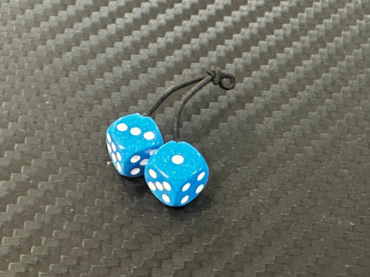 FUZZY DICE / Glitter Edition / BLUE
