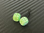 FUZZY DICE / Glitter Edition / LIGHT GREEN