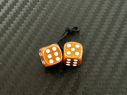FUZZY DICE / Glitter Edition / GOLD