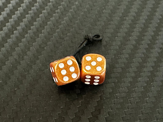 FUZZY DICE / Glitter Edition / GOLD
