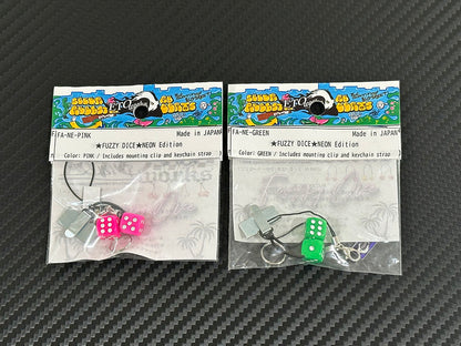 FUZZY DICE / NEON Edition / PINK