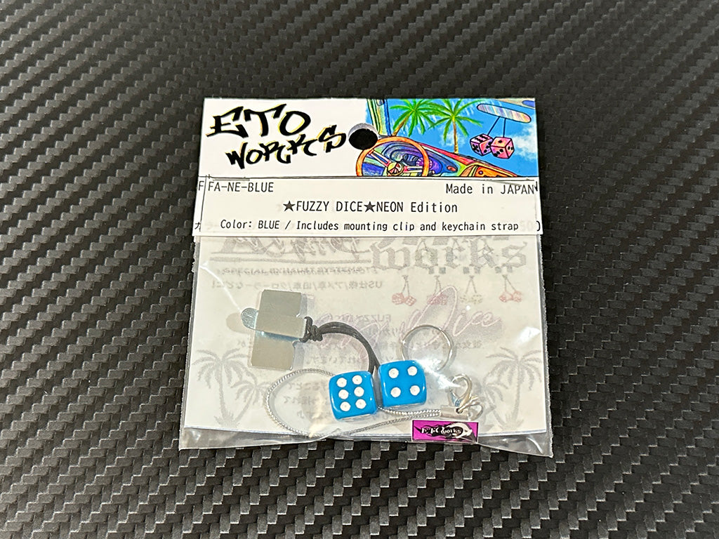 FUZZY DICE / NEON Edition / Blue