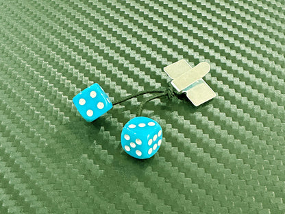 FUZZY DICE / NEON Edition / TURQUOISE