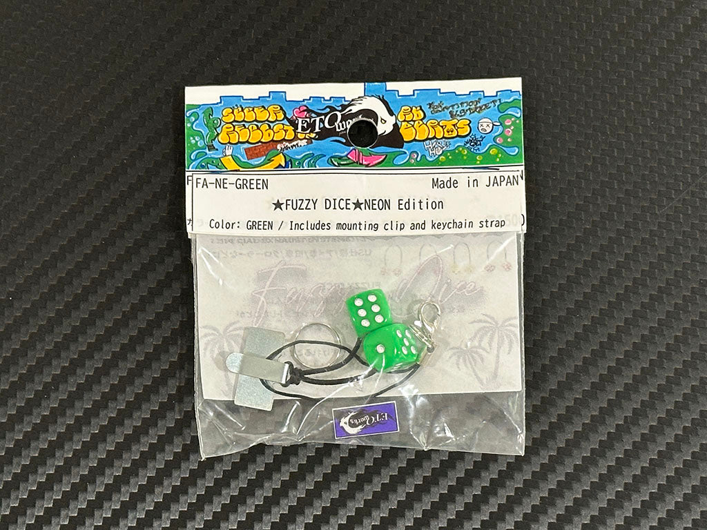 FUZZY DICE / NEON Edition / GREEN