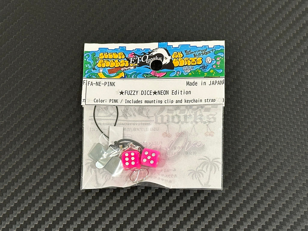 FUZZY DICE / NEON Edition / PINK