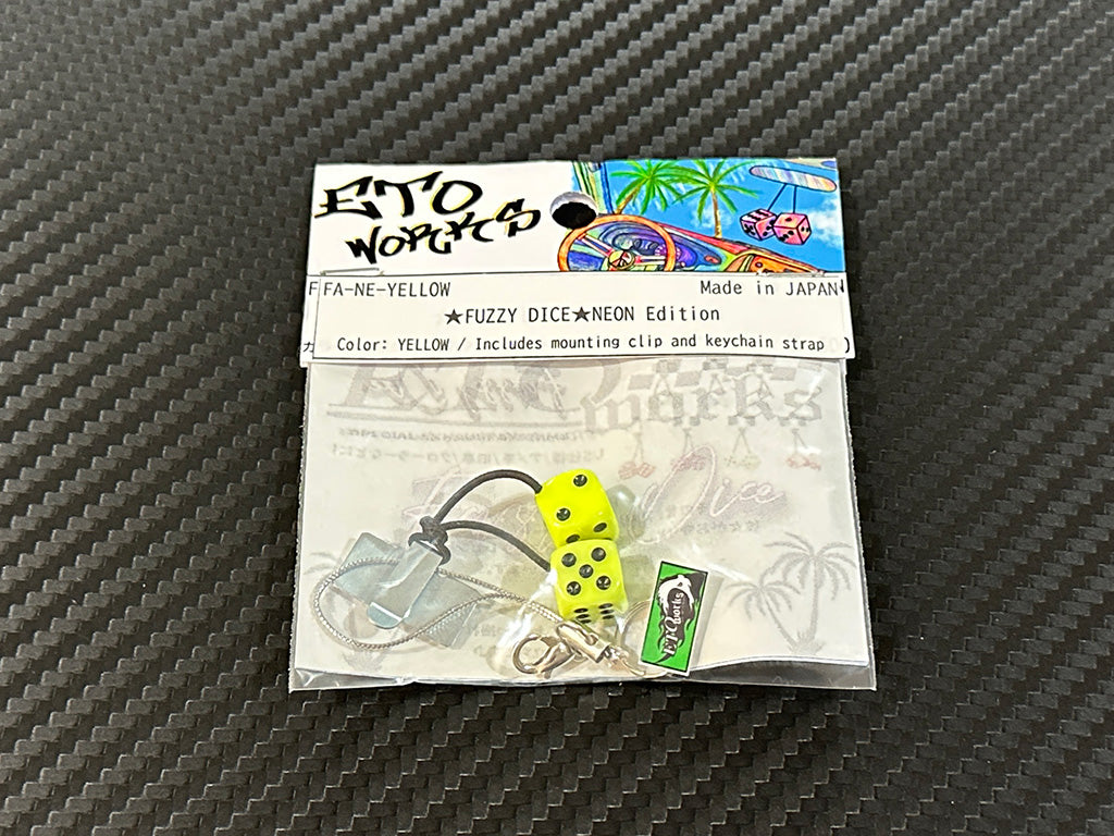 FUZZY DICE / NEON Edition / Yellow