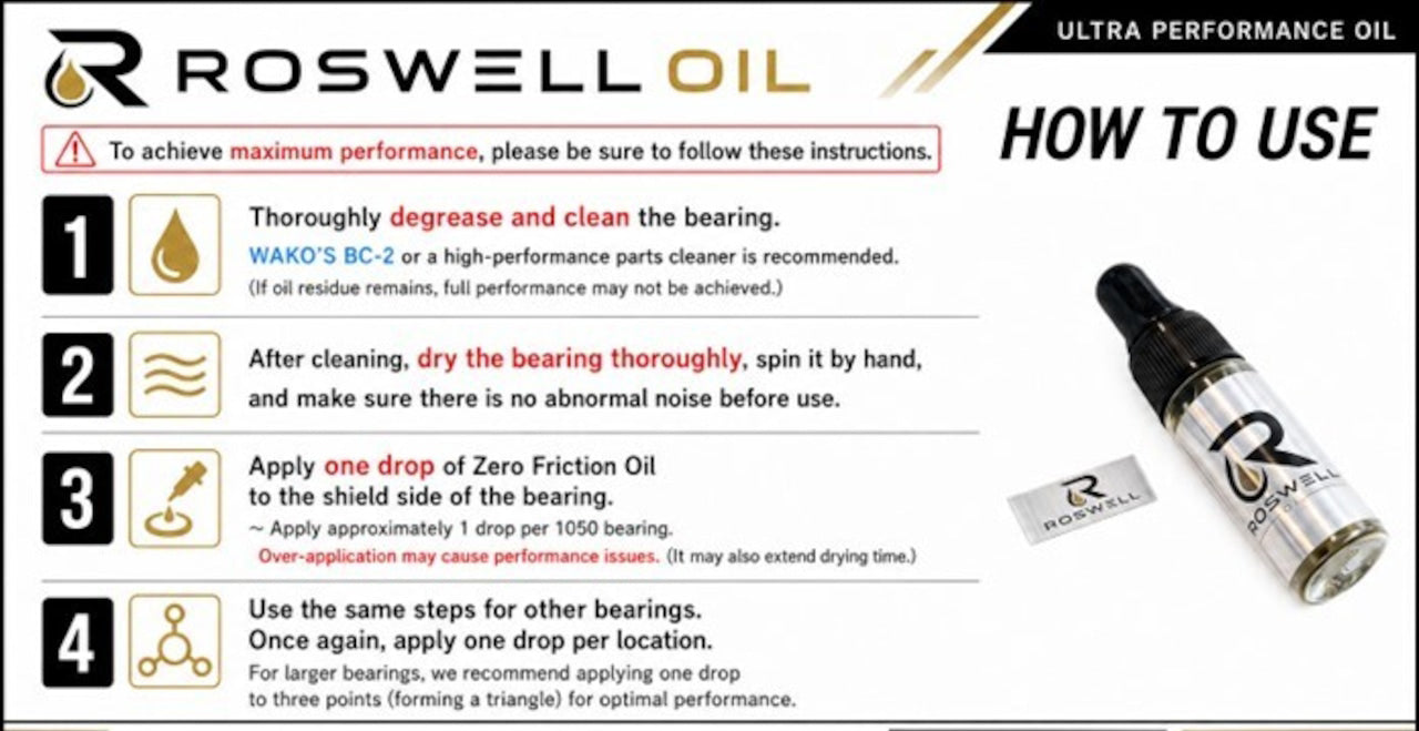 ROSWELL OIL / ZERO FRICTION OIL
