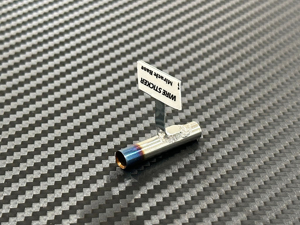 Standard Stainless Muffler / Single / 6mm Burnt Tip / 15mm Length