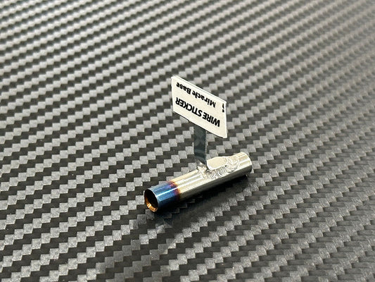 Standard Stainless Muffler / Single / 6mm Burnt Tip / 15mm Length