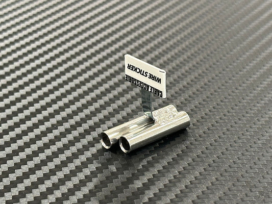 Standard Stainless Muffler / Stagger Dual Right / 6mm Tip / 15mm Length