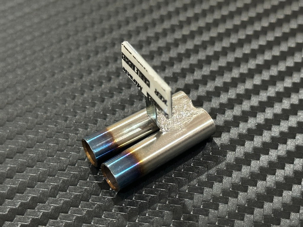 Standard Stainless Muffler / V Dual  / 8mm Burnt Tip / 15mm Length